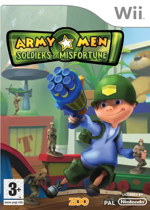 Army Men - Soldiers of Misfortune (USA) (En,Fr,Es)
